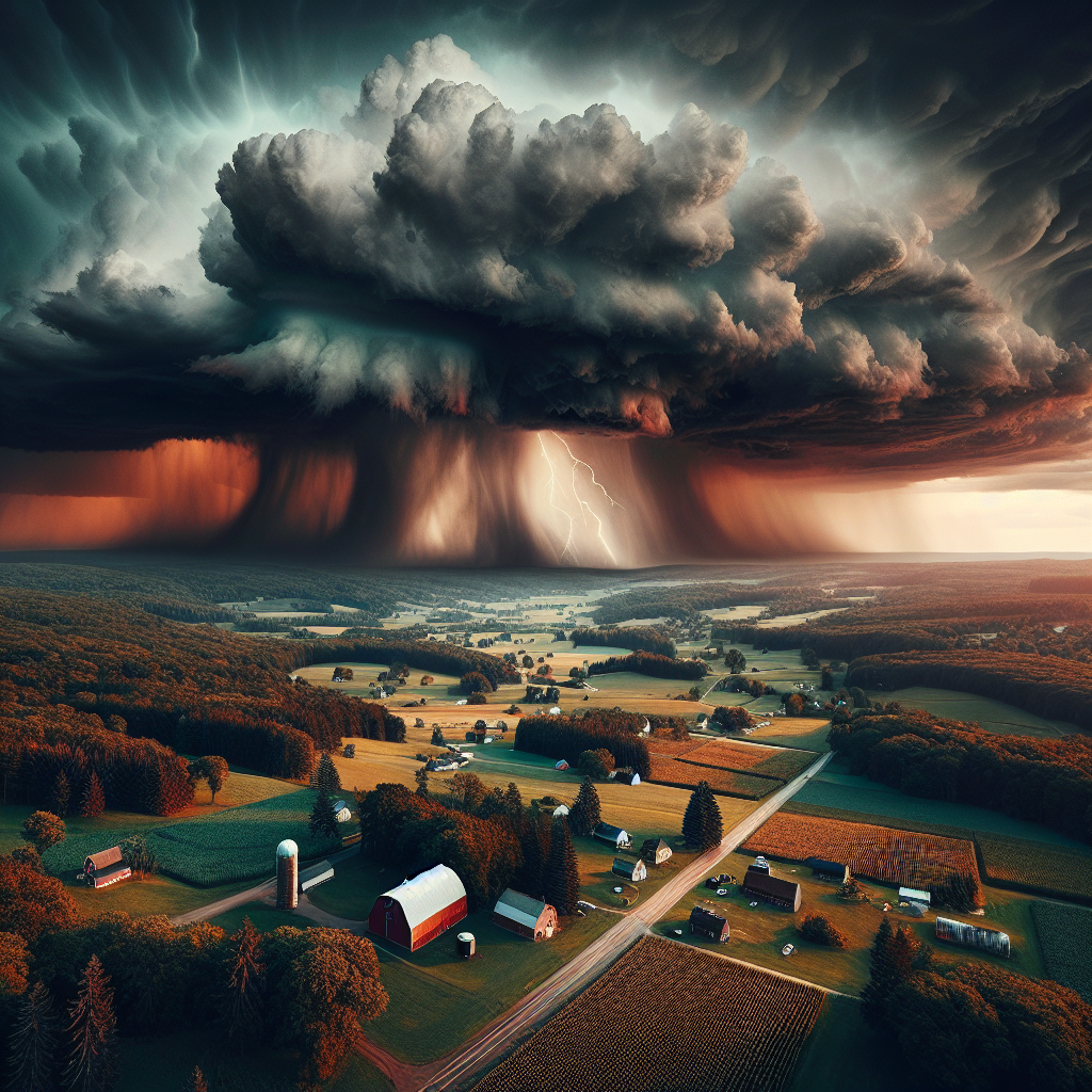 dark clouds