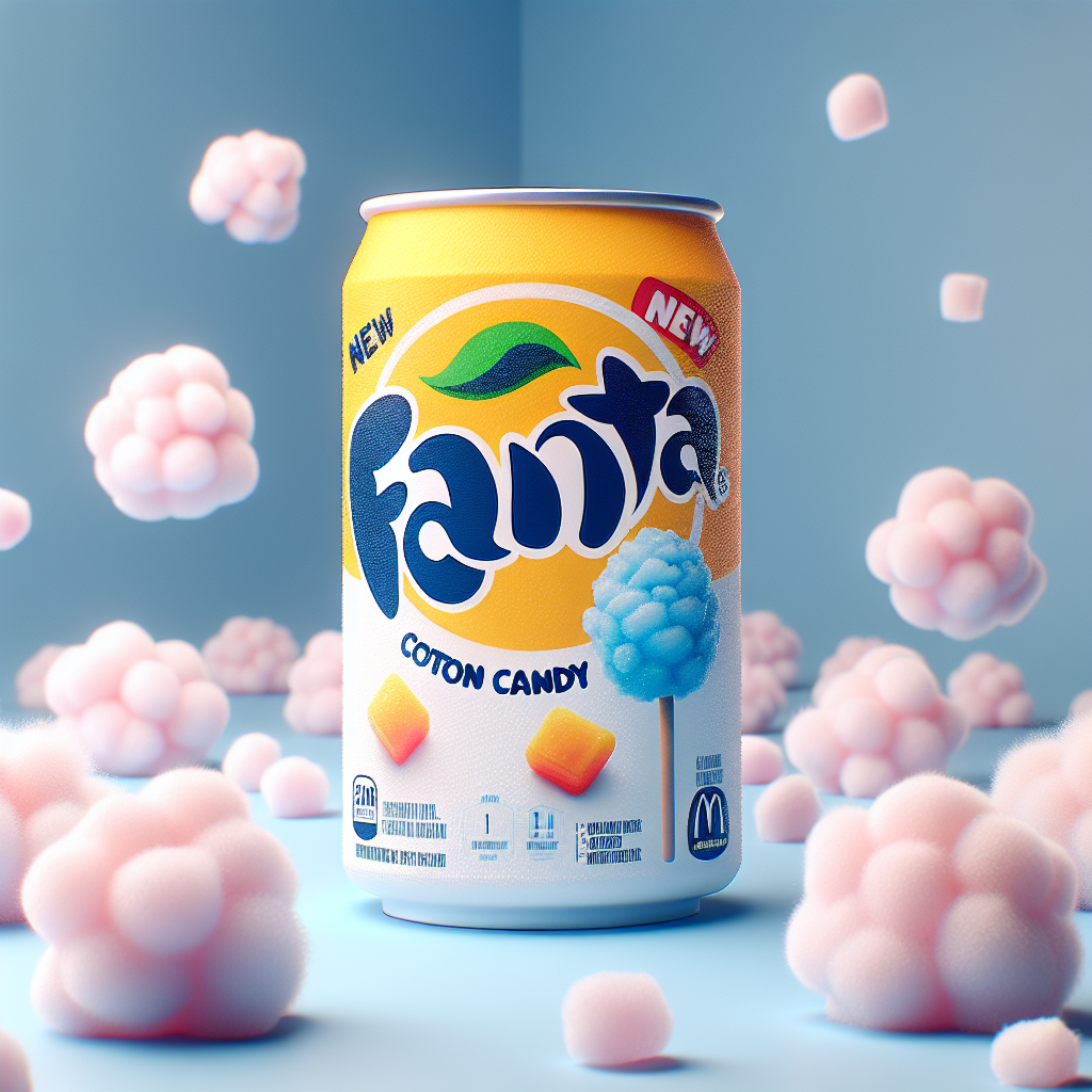 Cotton Candy Fanta Drink
