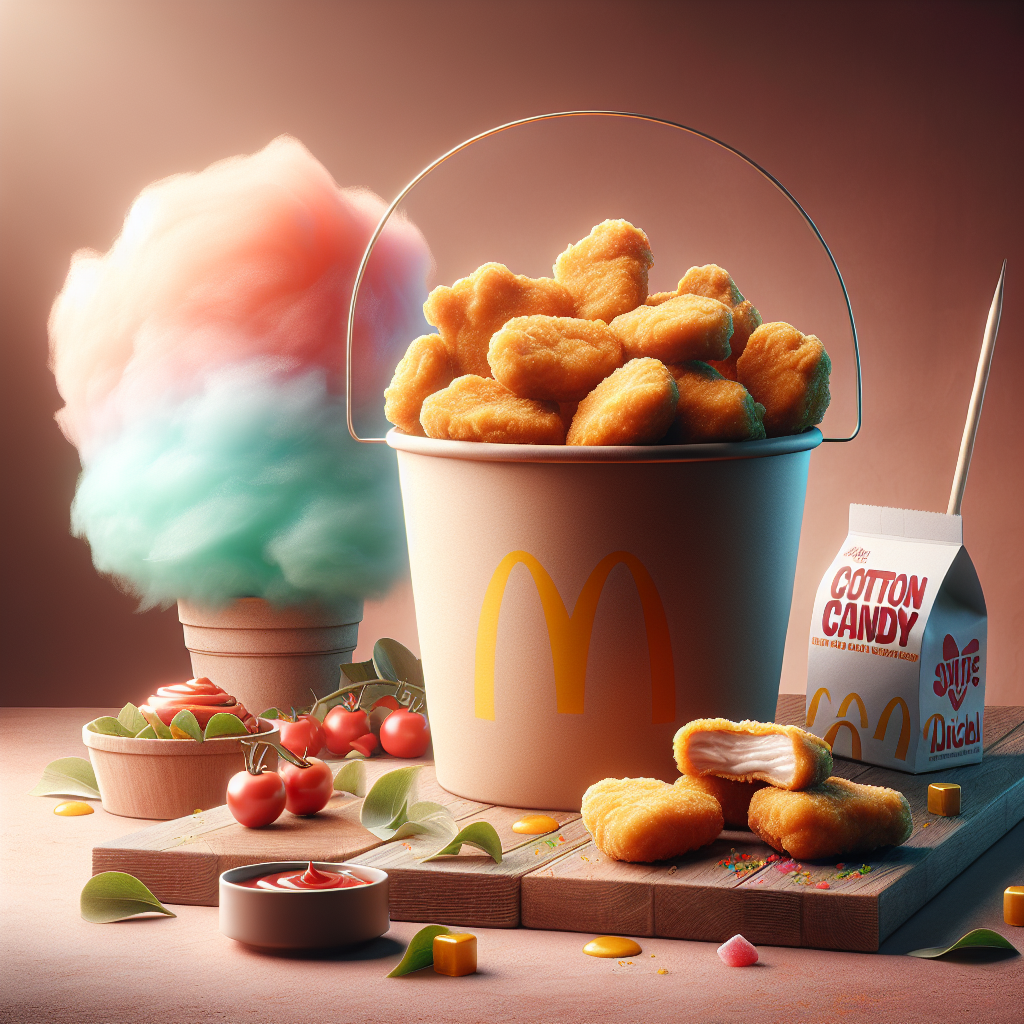 KFC Cotton Candy Bucket