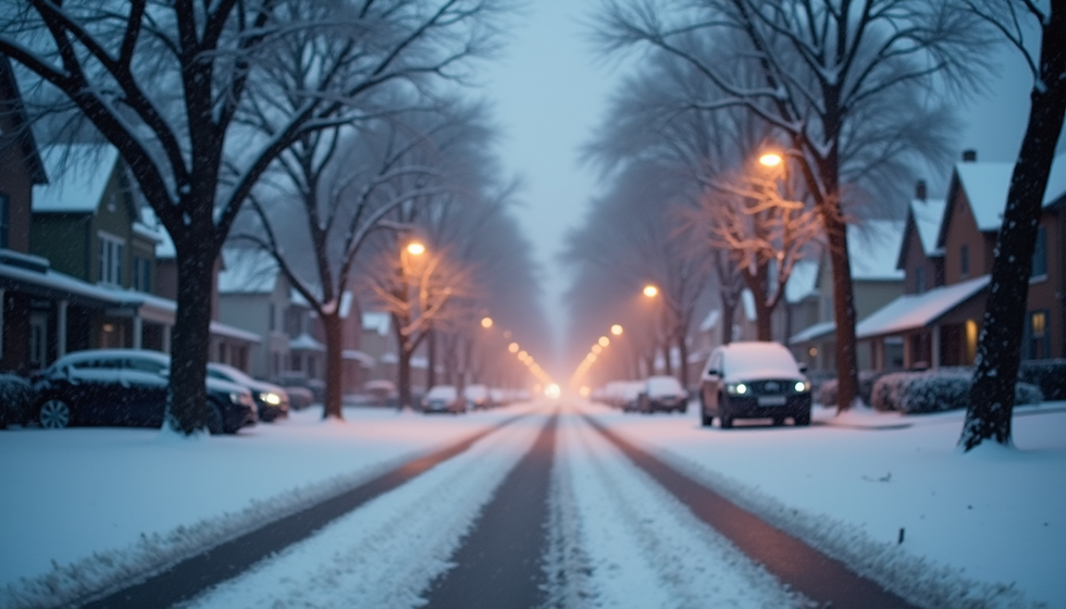 Weekend Weather Forecast: Snow Showers and Mild Temperatures Ahead