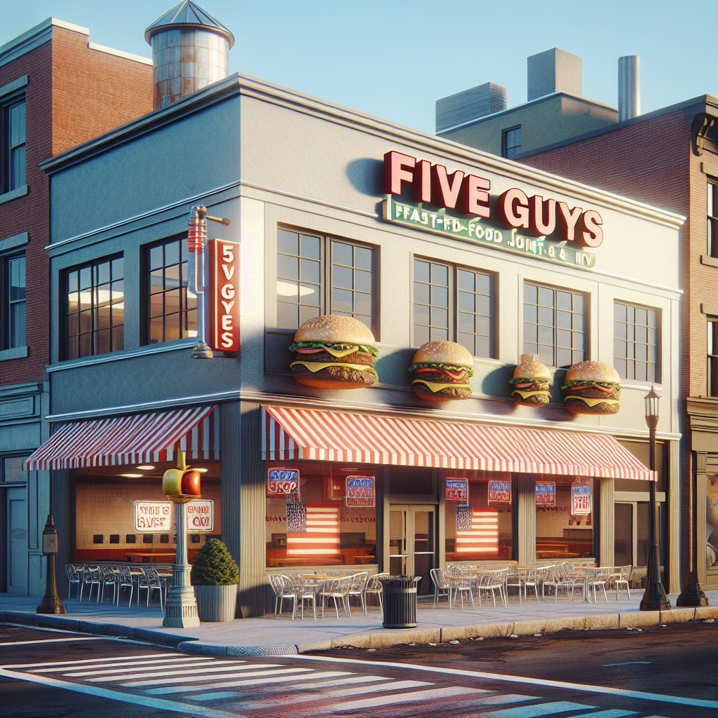 Five Guys Interior