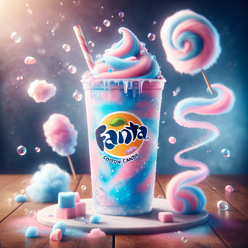 Frozen Fanta® with Cotton Candy
