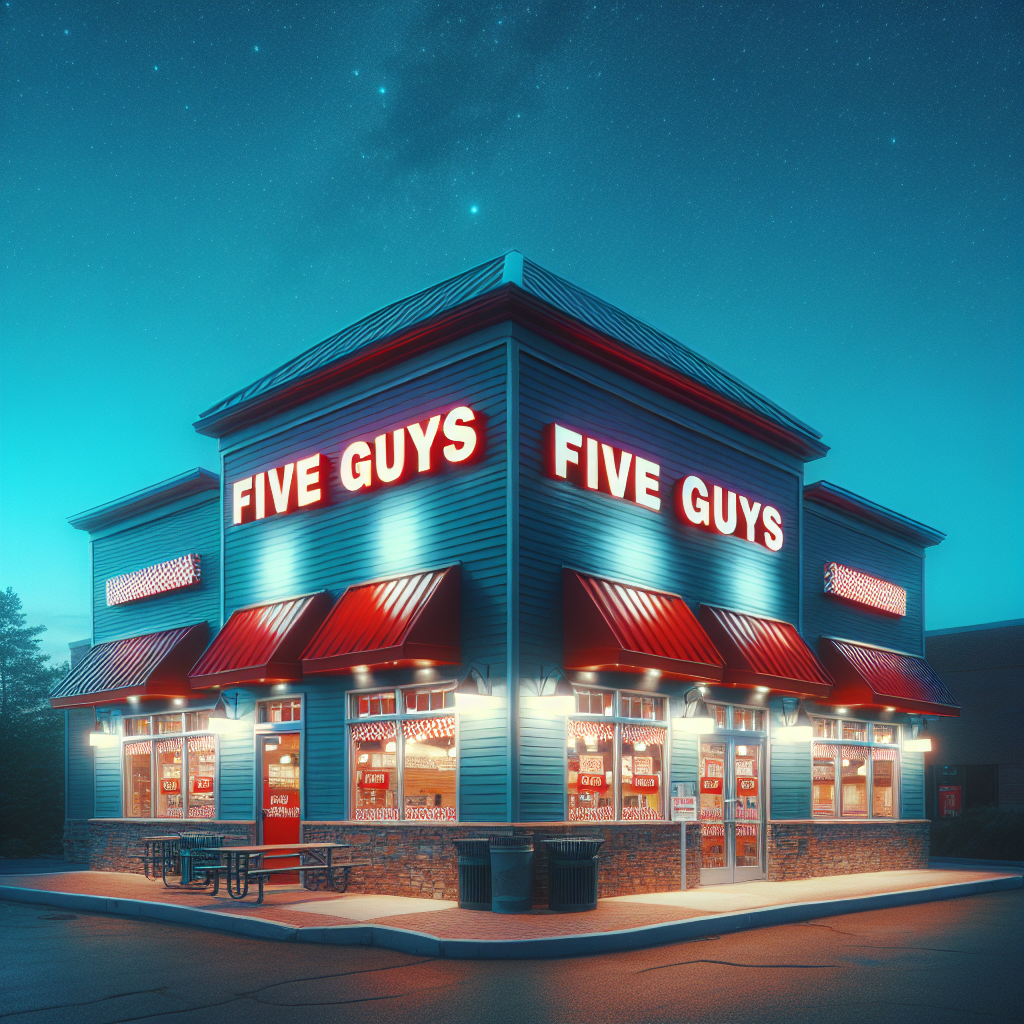 Five Guys Sign