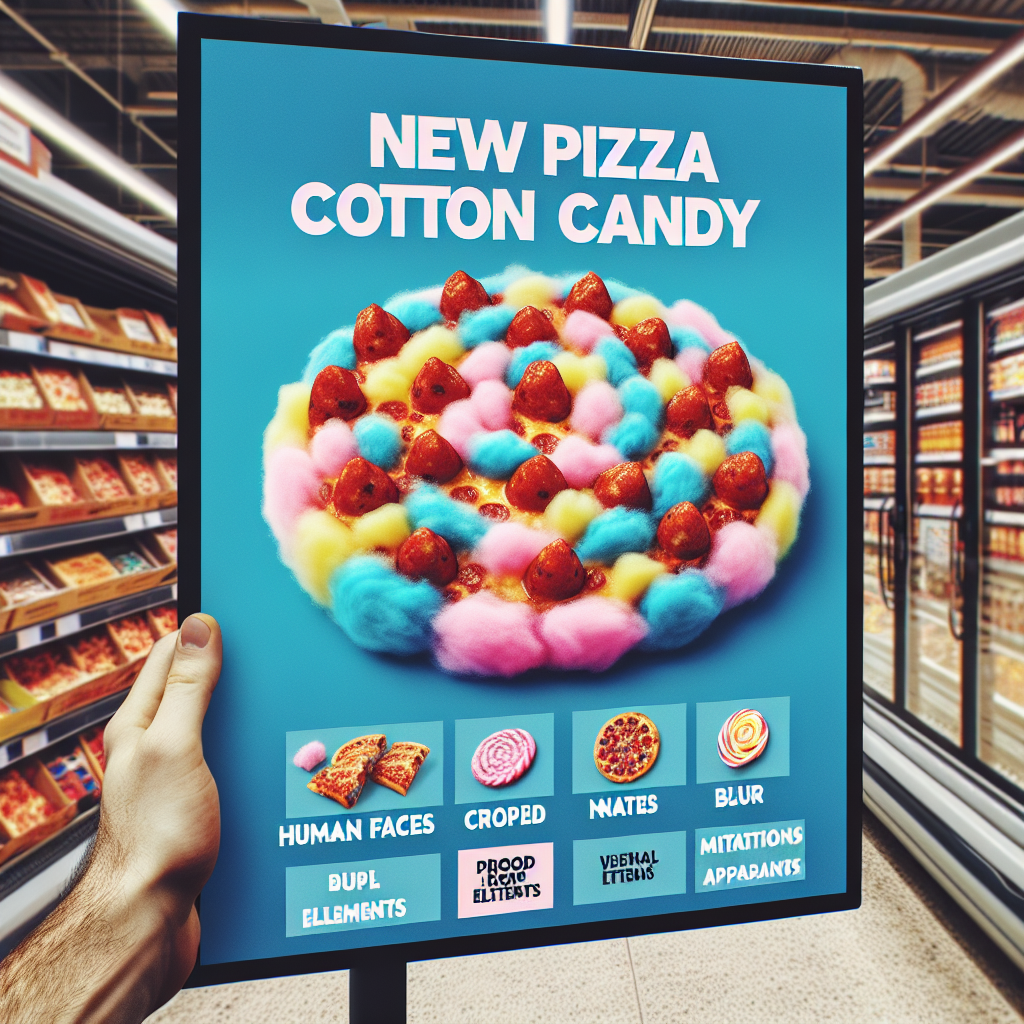 Pizza Cotton Candy