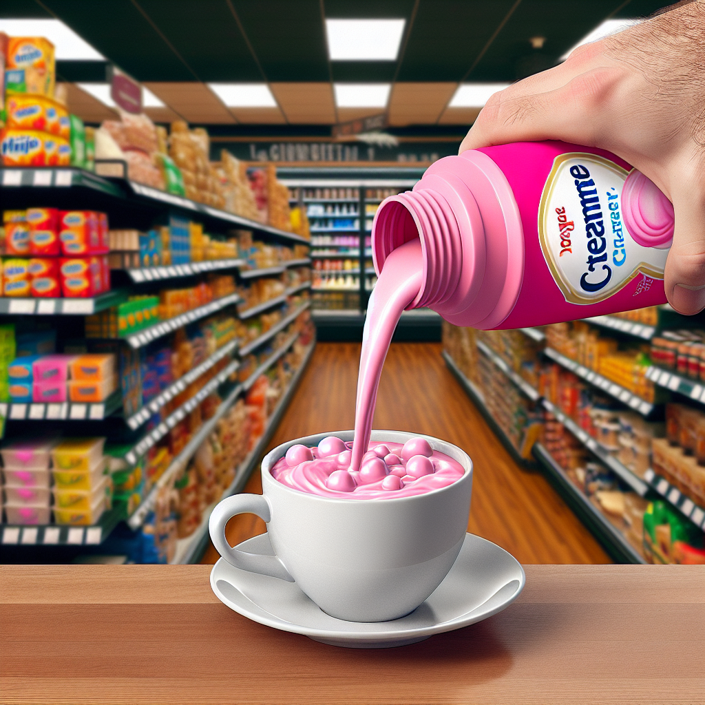 Bubble Gum Creamer Coffee at Aldi