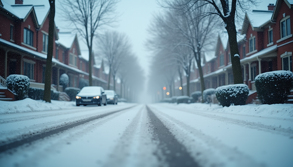 Week Ahead Weather Forecast Snow Showers and Temperature Drops