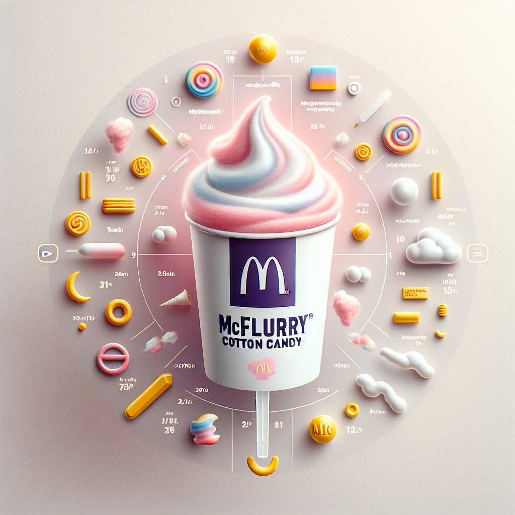 Sweet Dreams Cotton Candy McFlurry