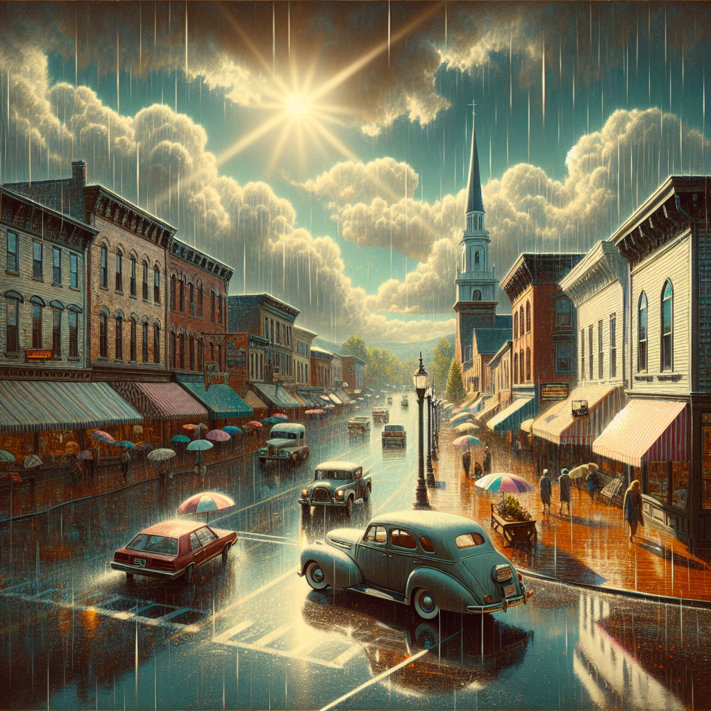 Scattered Showers and Storms