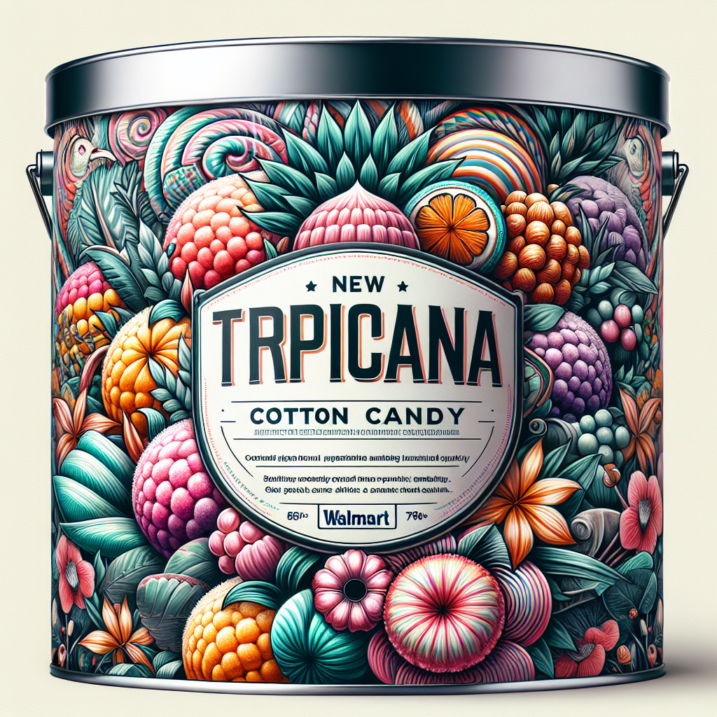 Tropicana Cotton Candy at Walmart