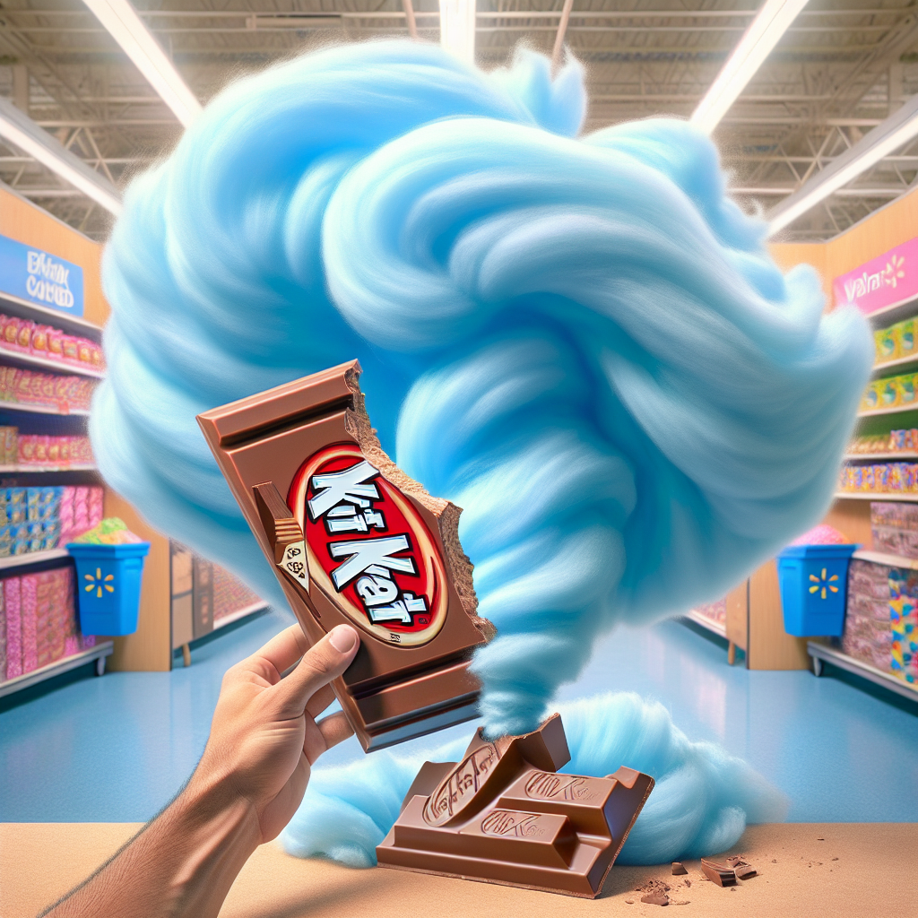 Kit Kat Milk Chocolate Cotton Candy
