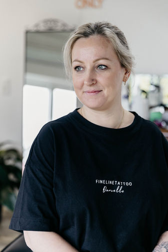 Daniëlle van Finelinetattoo Daniëlle in Vorselaar