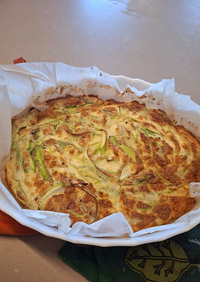 Ovenomelet met groentjes