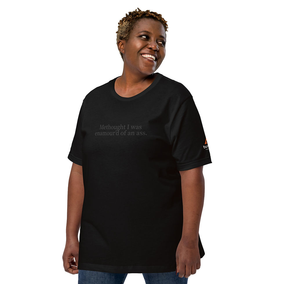 Thumbnail: "Methought I was" Burro'd Unisex T-shirt