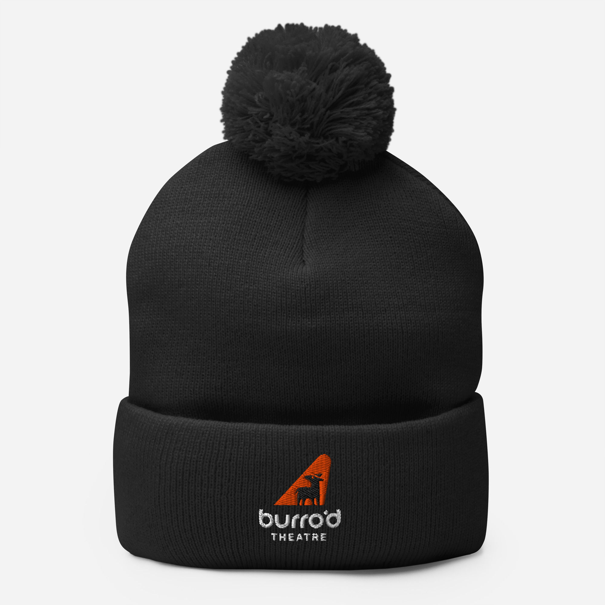 Burro'd Pom-Pom Beanie 'Ass Hat'