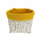 Miniature : Corbeille taille M en liberty théo et double gaze moutarde