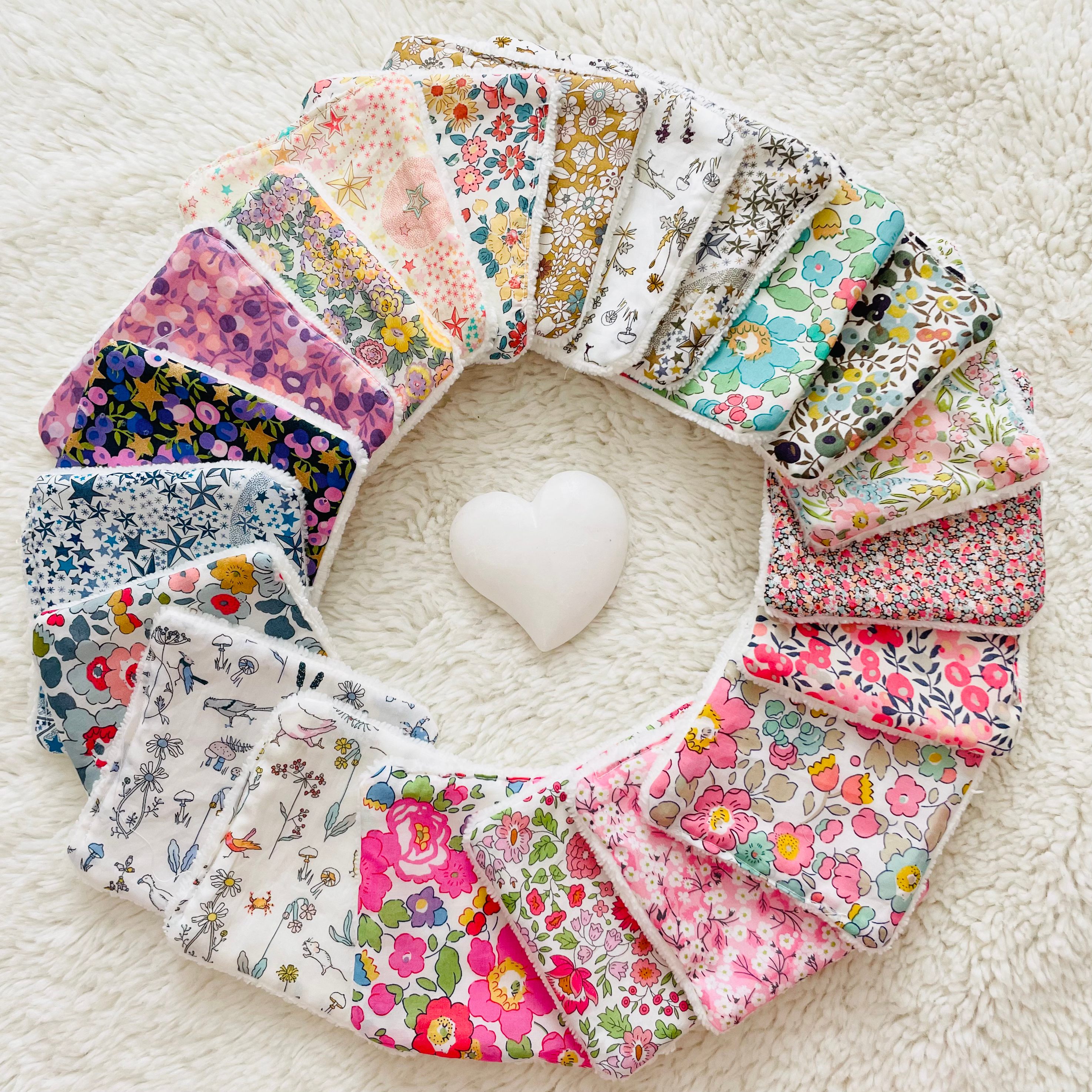 Semainier de lingettes liberty