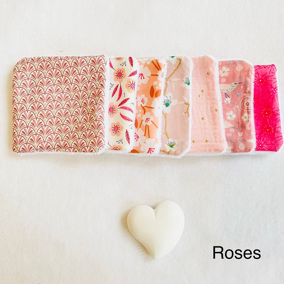 Miniature : Semainier de lingettes bambou démaquillage
