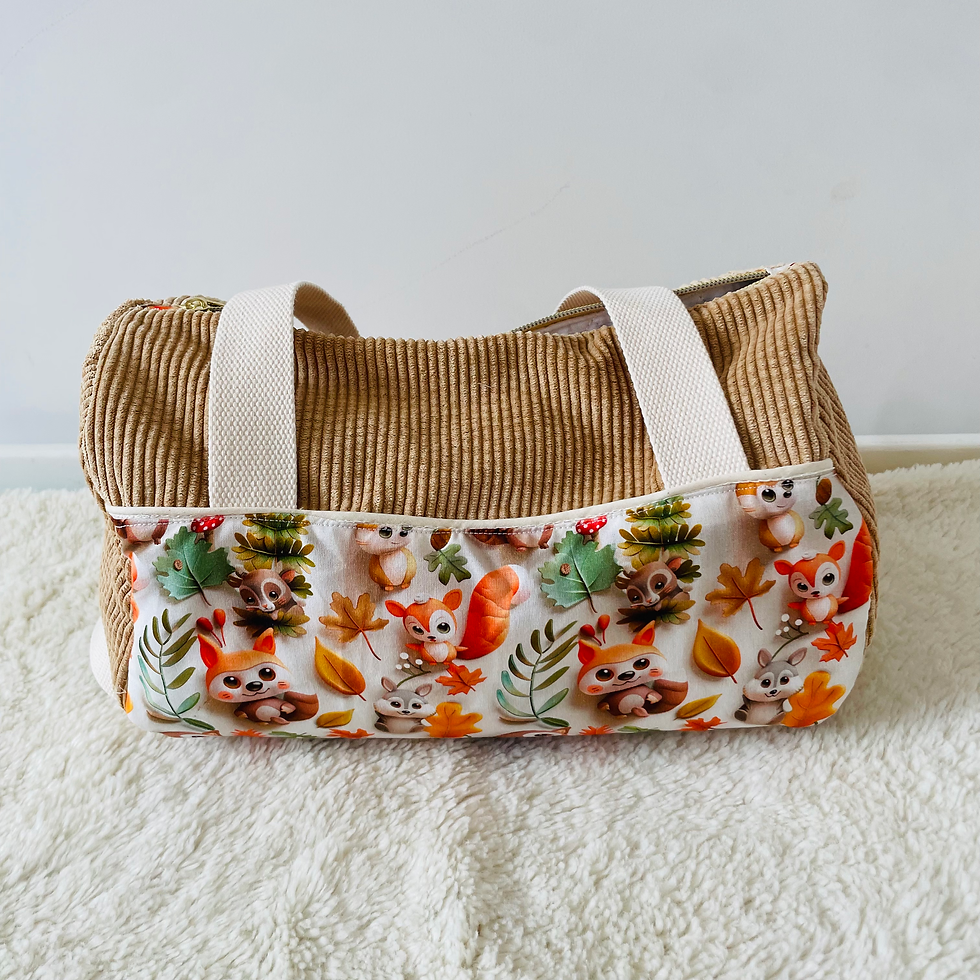 Miniature : Sac de sport ou week end tissu au choix