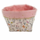 Miniature : Petite Corbeille et ses 10 lingettes bambou tissus liberty rose