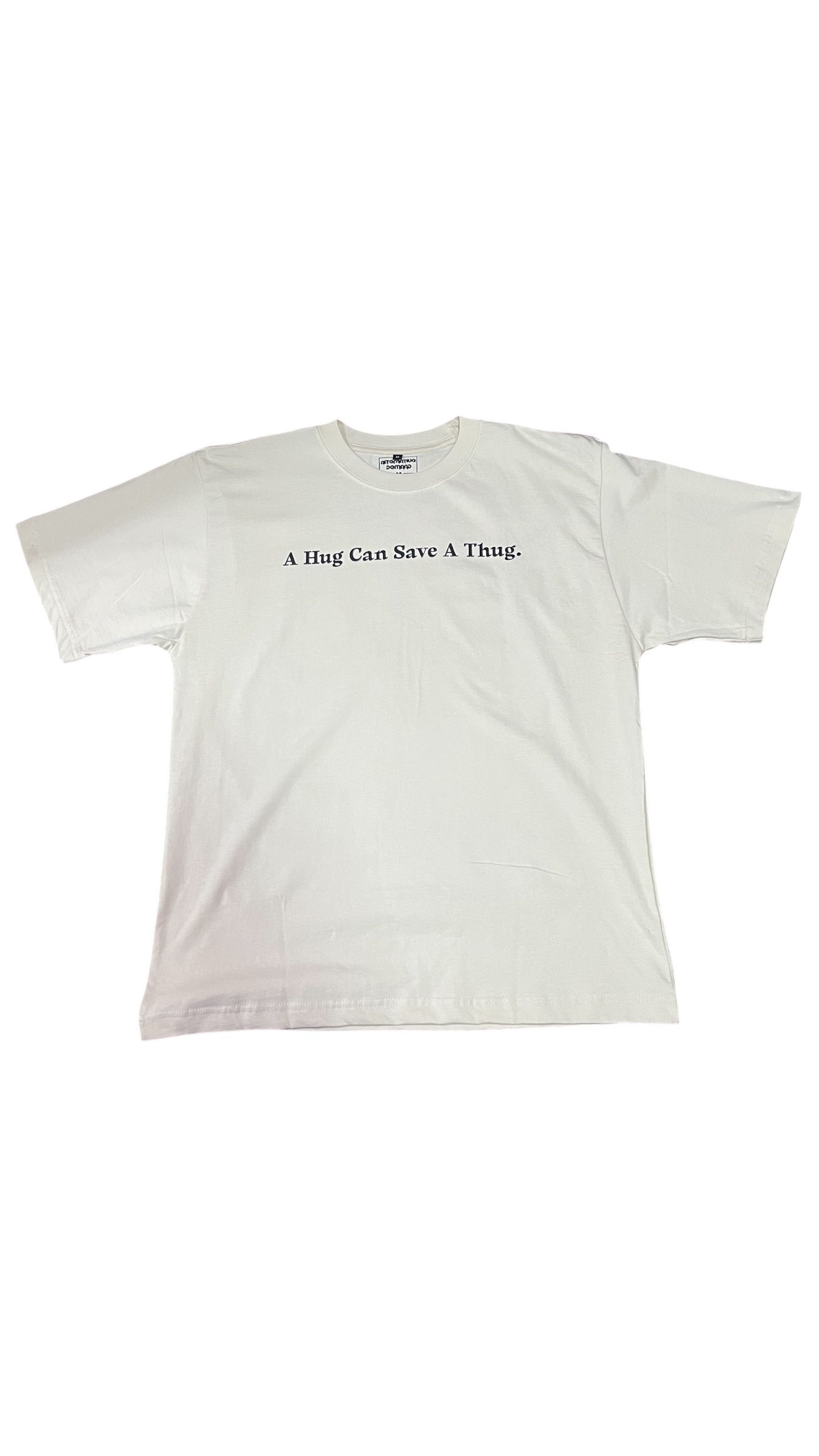 “Save A Thug” Off-White Heavyweight T-Shirt