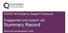Westcountry Case Management outstanding again!