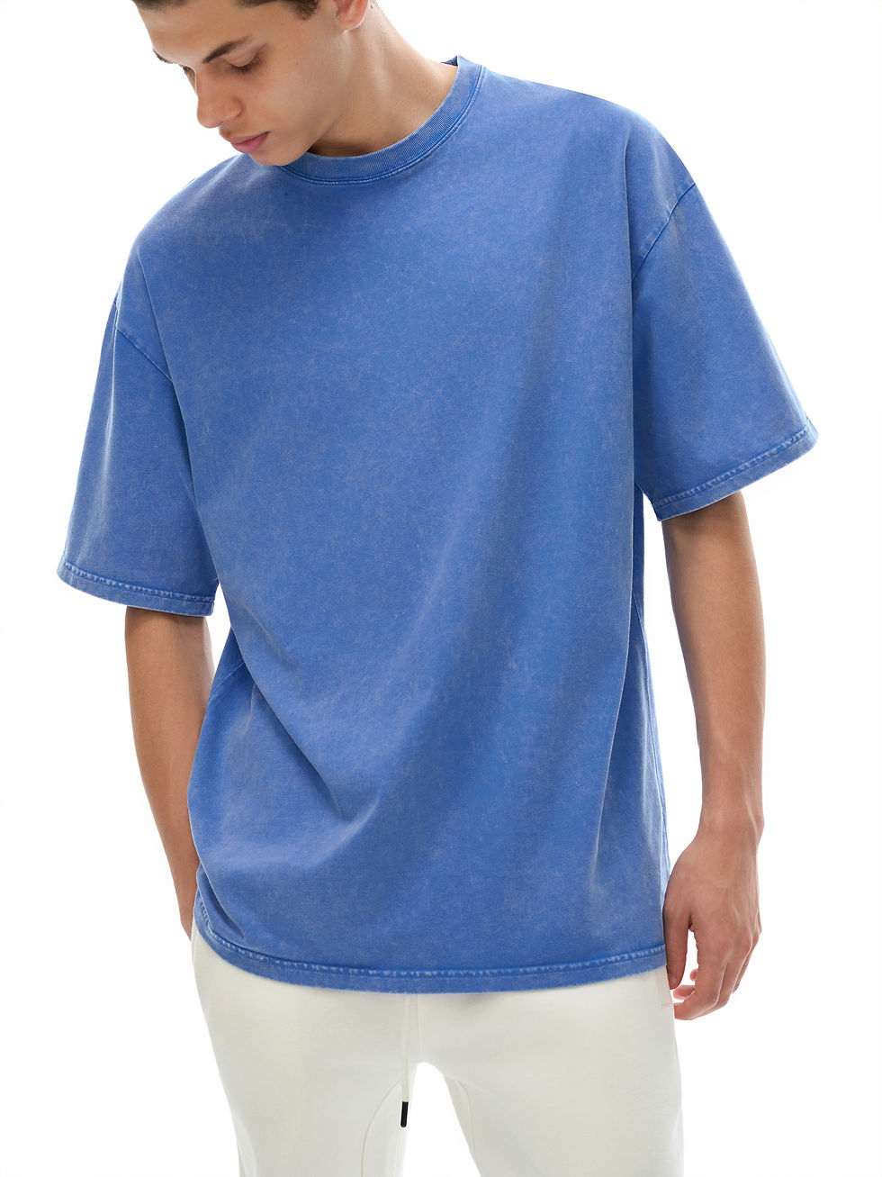 Thumbnail: See No Evil Snow Washed Oversized Cotton T-Shirt