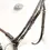 Thumbnail: Equipe Covered Rawhide Bridle BR73 - silver hardware