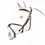 Thumbnail: Equipe Ergonomic Grackle Bridle - BR72