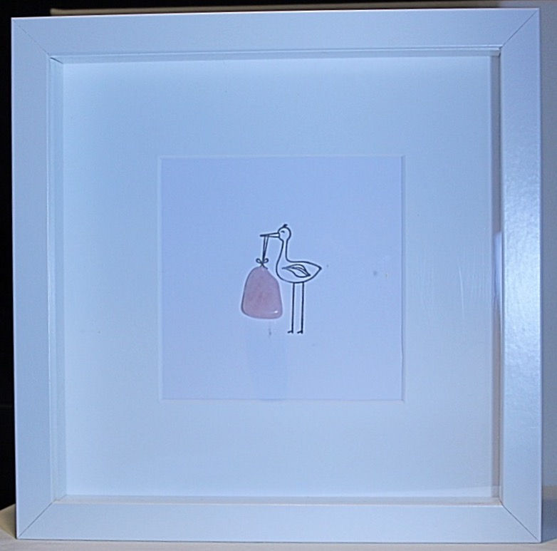 New Baby Crystal Frame