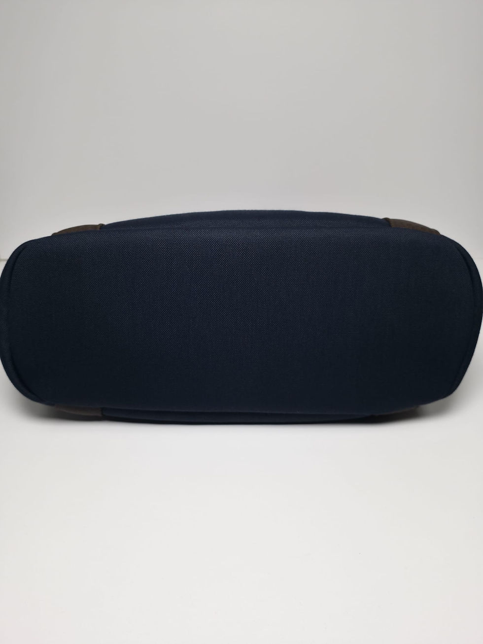 Thumbnail: Hermes - Sac De Pansage Groom Bag Bleu Navy (7U) Feu (9J) PHW Coated Canvas
