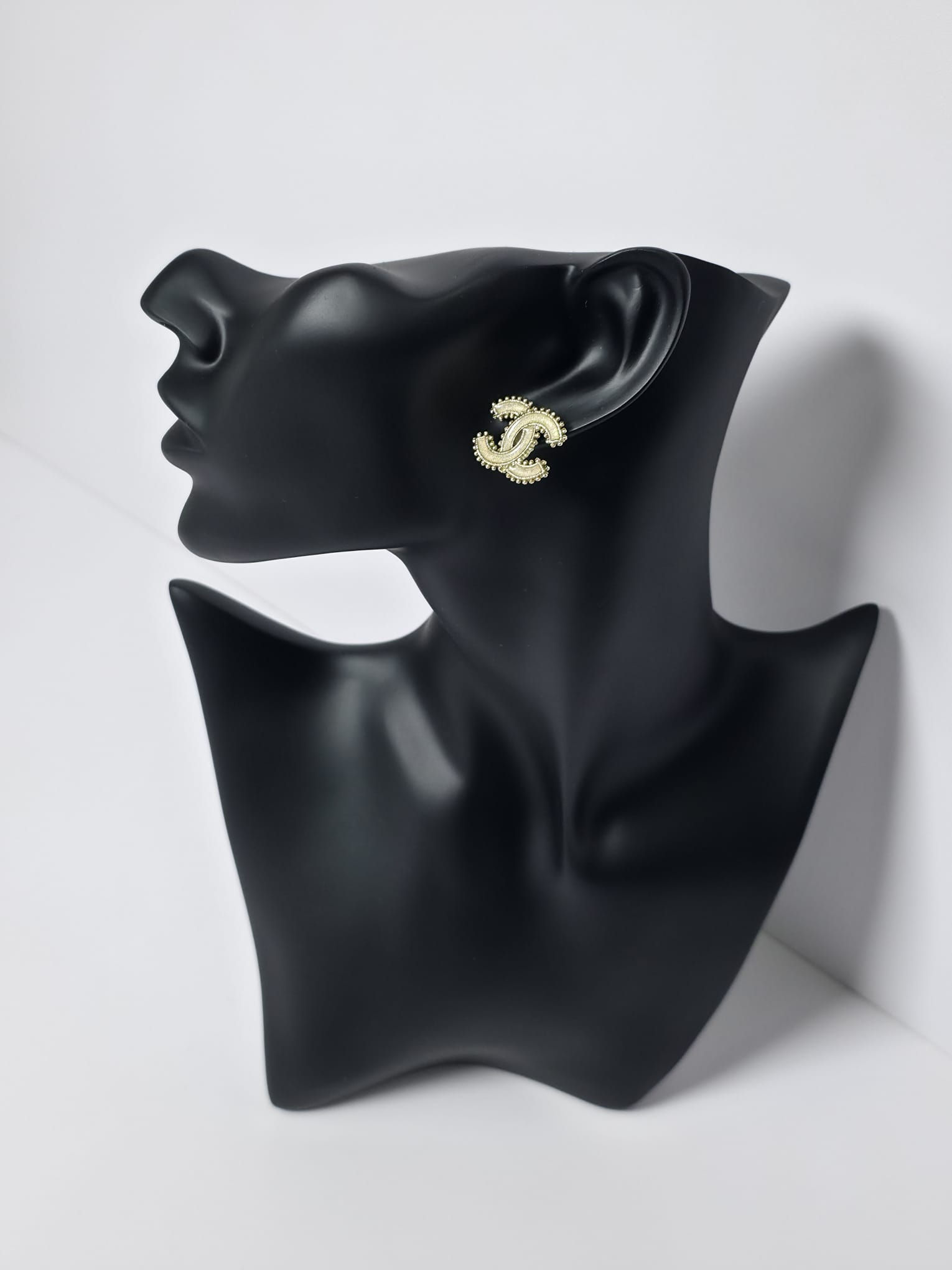 Chanel - CC Earrings