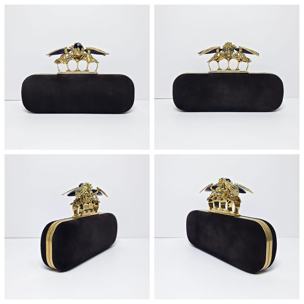 縮圖：Alexander McQueen - Knuckle Clutch Bag
