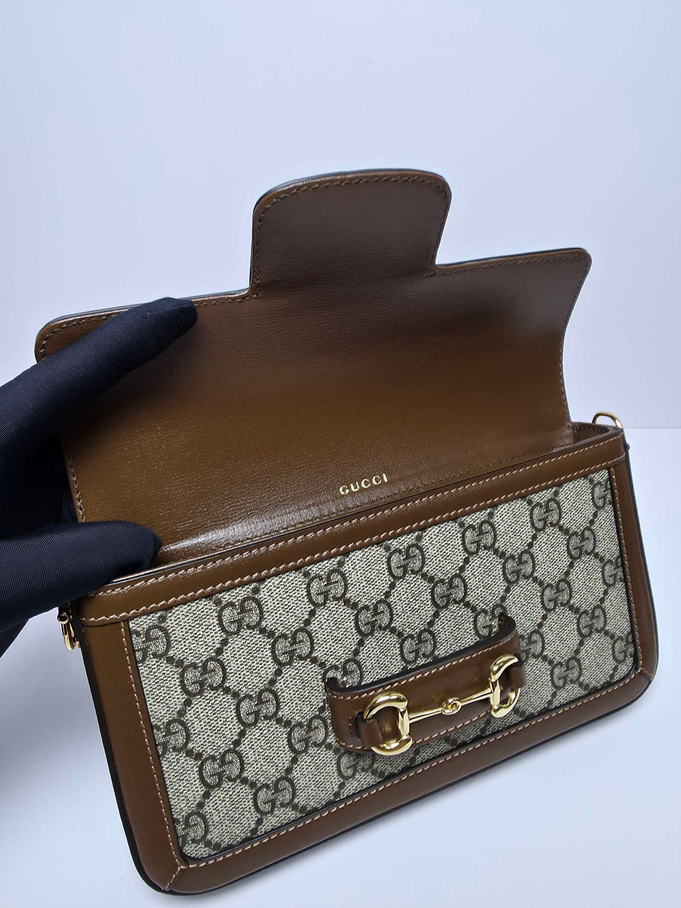 Thumbnail: Gucci - Horsebit 1955 Small Shoulder Bag