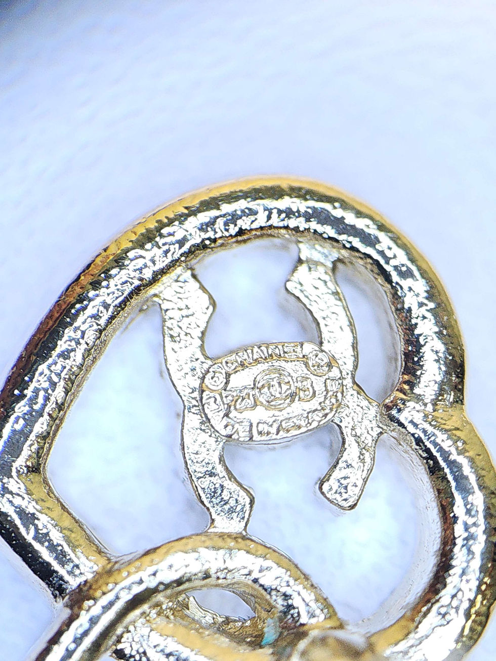 Thumbnail: Chanel - Heart Shape CC Earrings