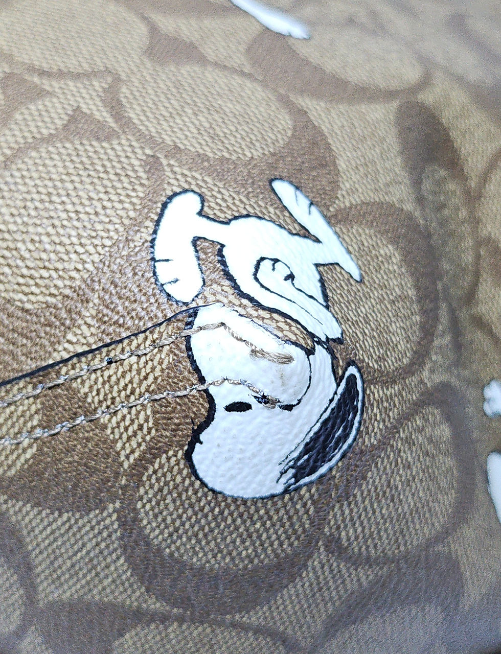 Thumbnail: Coach - Snoopy Shopping Tote Bag