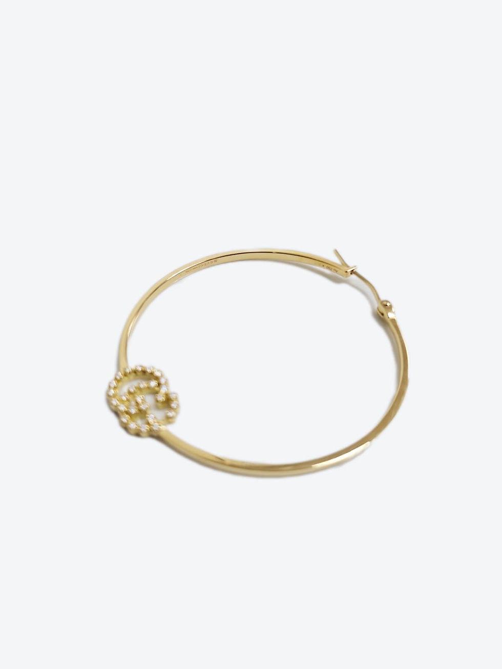 Thumbnail: Gucci - GG Running Earrings with Diamond