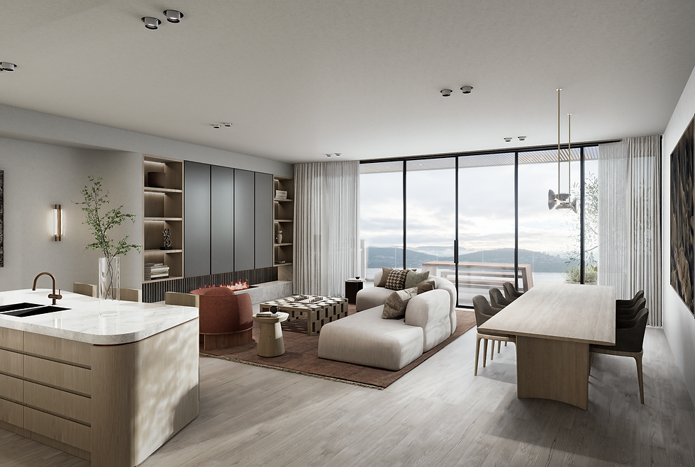 Stadium apartment -Living&kitchen_0813.png