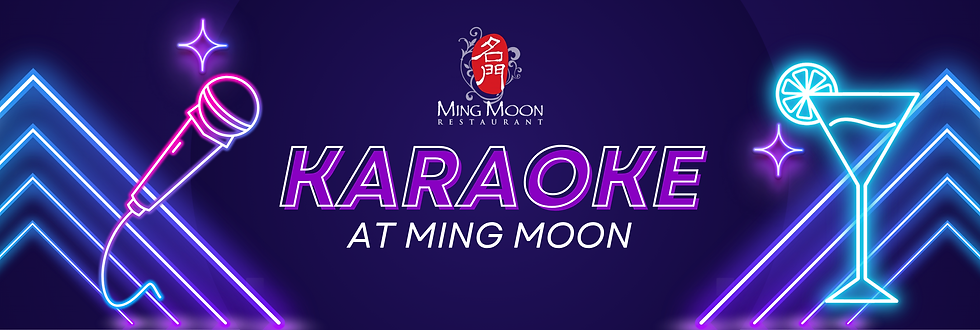 Ming Moon General KTV Banner