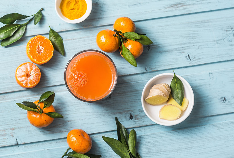 MANDARIN, TURMERIC & GINGER JUICE