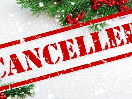 Christmas Eve Services & Sunday Services Cancelled