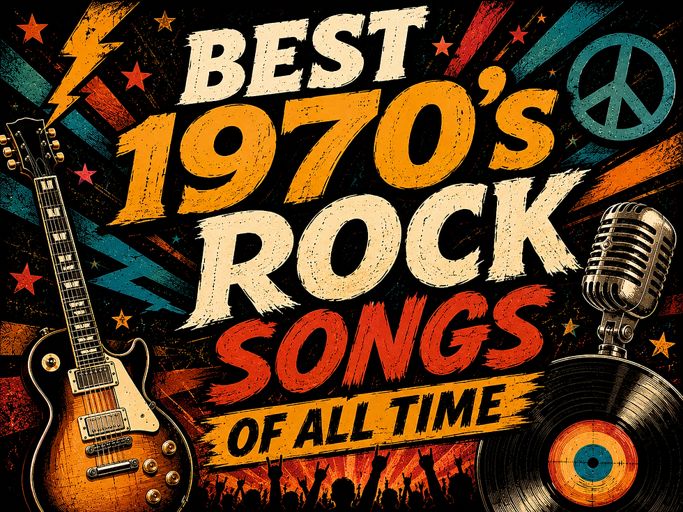 The Best 1970s Rock Songs of All Time (According to You)