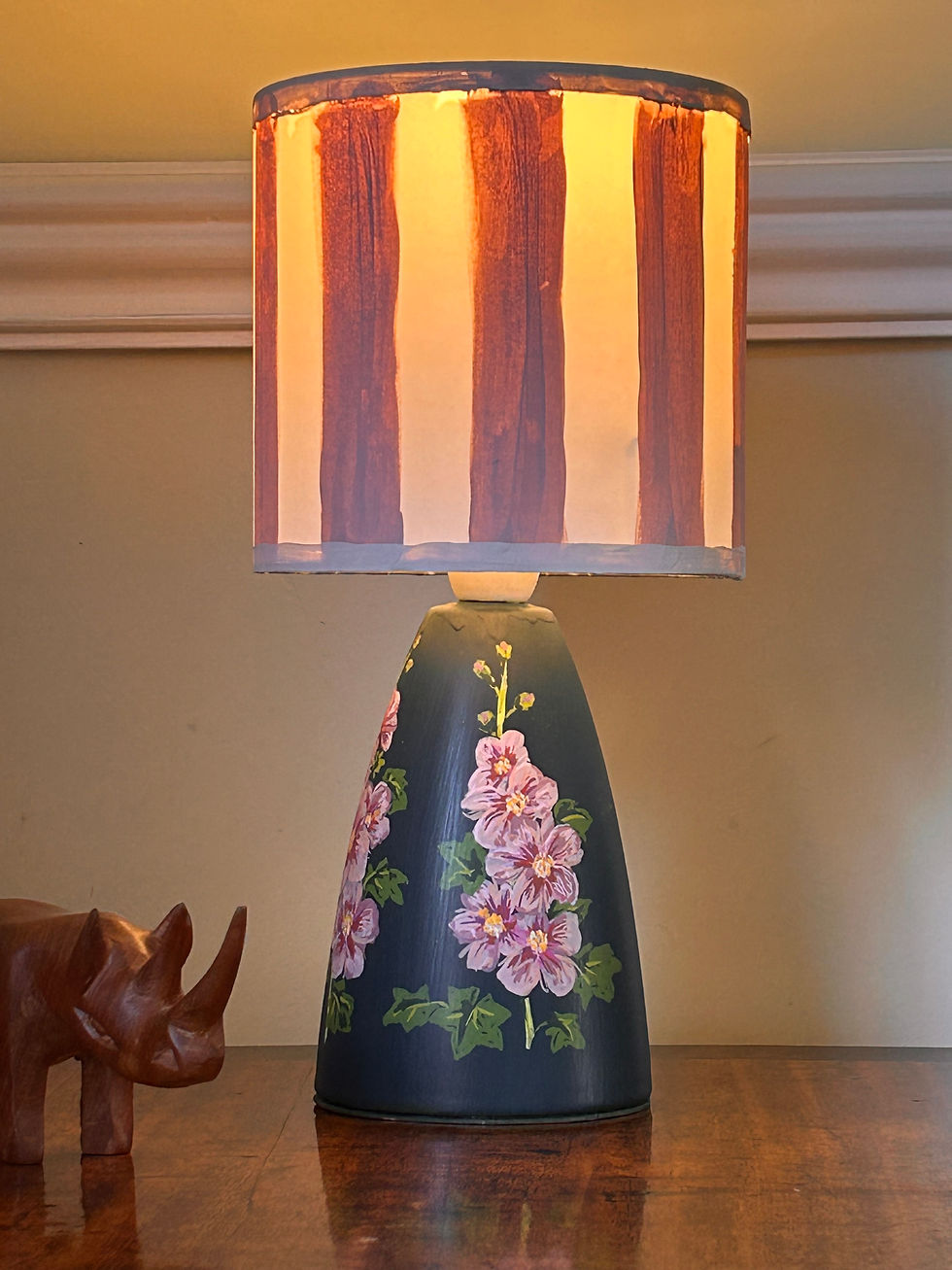 Thumbnail: Hollyhock lamps