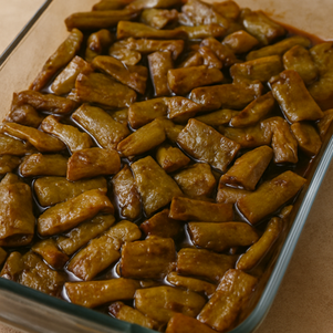 Sweet and Salty Green Beans