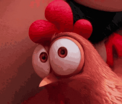 Mirada Gallina GIF by Step by Step.gif