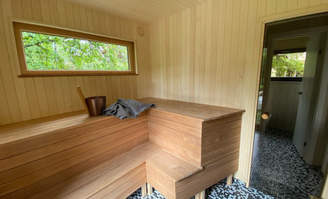 Modular sauna house, timber frame, moduļu mājas, paneļu mājas, ražošana, Cēsis, Latvija, attefallshus, koka karkasa mājas