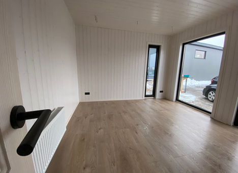Modular sauna house, Wooden design, timber frame, moduļu mājas, paneļu mājas, ražošana, Cēsis, Latvija, attefallshus, koka karkasa mājas, loft house, wendi modular, garden office, 