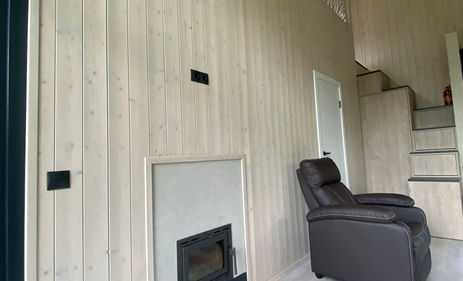 Modular sauna house, timber frame, moduļu mājas, paneļu mājas, ražošana, Cēsis, Latvija, attefallshus, koka karkasa mājas