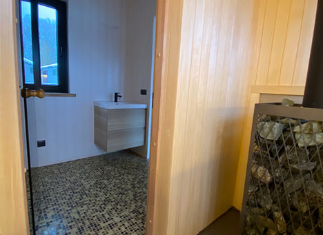 Modular sauna house, Wooden design, timber frame, moduļu mājas, paneļu mājas, ražošana, Cēsis, Latvija, attefallshus, koka karkasa mājas, loft house, wendi modular, garden office, 