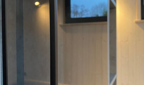 Modular sauna house, timber frame, moduļu mājas, paneļu mājas, ražošana, Cēsis, Latvija, attefallshus, koka karkasa mājas, loft house