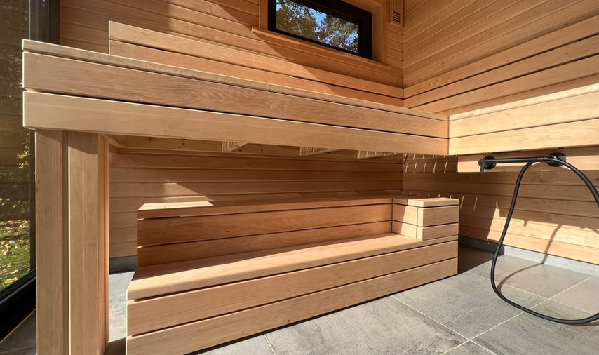 Modular sauna house, timber frame, moduļu mājas, paneļu mājas, ražošana, Cēsis, Latvija, attefallshus, koka karkasa mājas